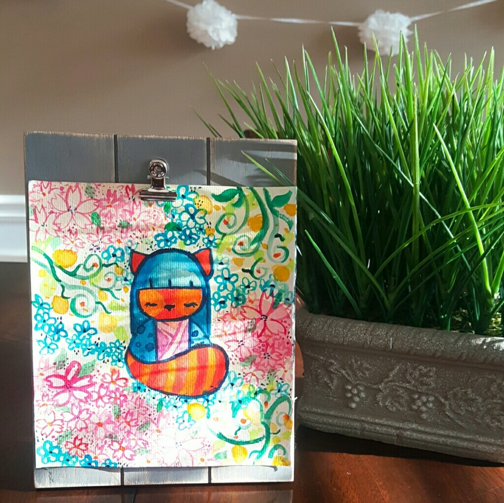 Sakura blossom garden